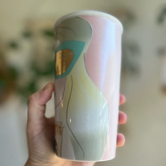 Starbucks Los Angeles Sunglasses Ceramic Tumbler 12 oz Rare Local Design mug cup - Picture 2 of 7